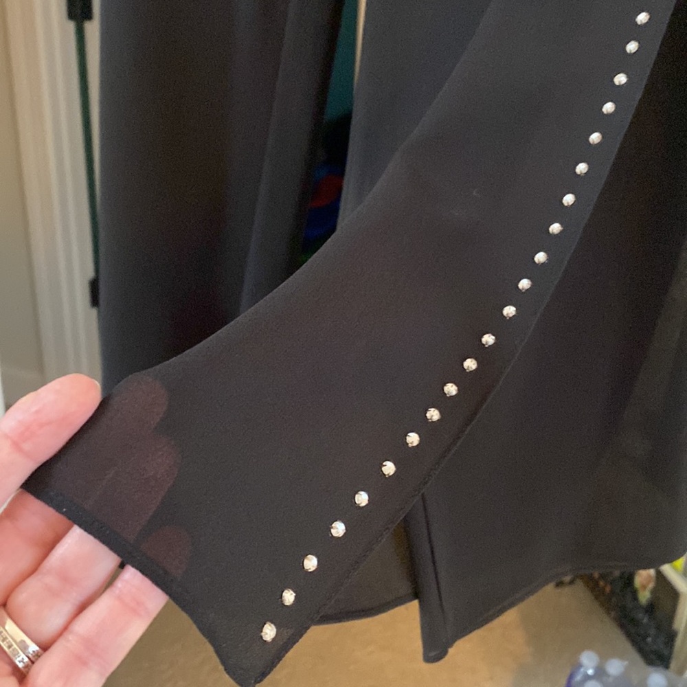 Js Collections Euc Palazzo Flowy Open Side Rhines… - image 4